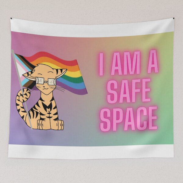Item preview, Safe Space Logo designed and sold by sapostrophebach.