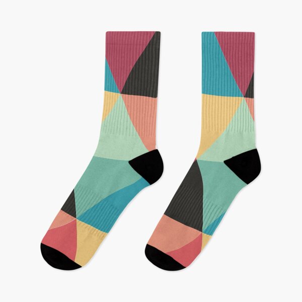 Item preview, Abstract Geometric Triangles - Minimalist Geometry Pattern designed and sold by ind3finite.
