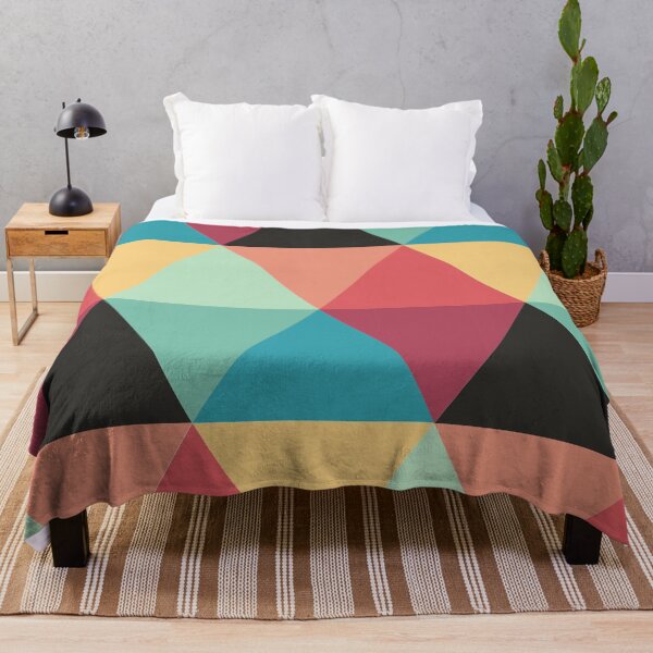 Item preview, Abstract Geometric Triangles - Minimalist Geometry Pattern designed and sold by ind3finite.