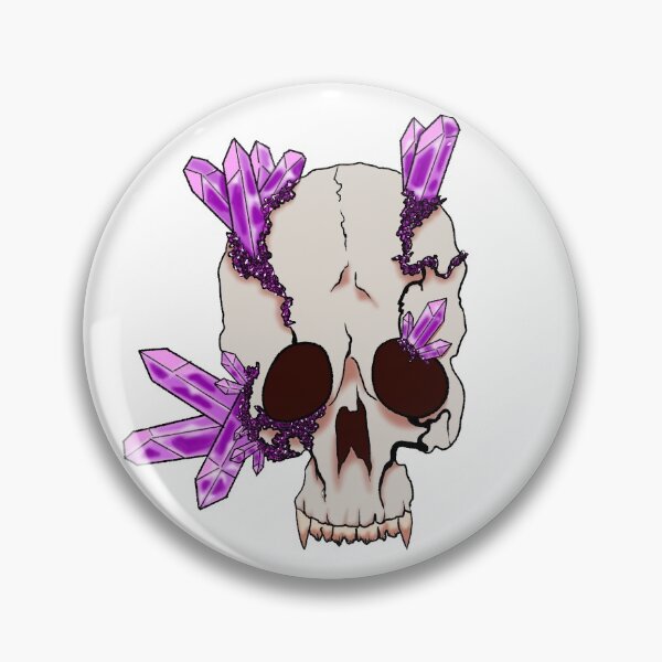Item preview, Amethyst skull designed and sold by Chexxyxx.