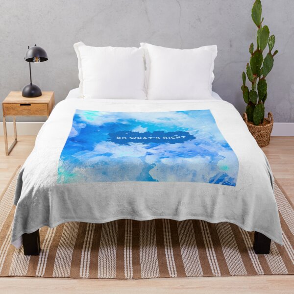 Item preview, HACER LO CORRECTO - Nubes de acuarela con consejos de vida inspiradores - diseño abstracto designed and sold by Art4Motivation.