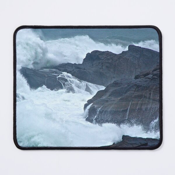 Item preview, Waves Crashing on the Oregon Coast  designed and sold by TonyMayoArt.
