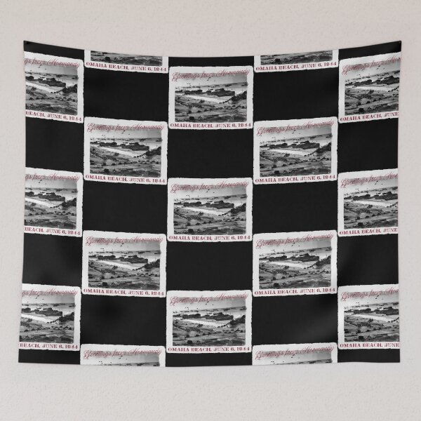 Item preview, Greetings from Normandy - Omaha Beach  designed and sold by BentlerAbidah.