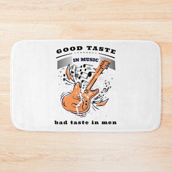 Item preview, Live Music Funny Festival Saying / Good Taste Guitar Graphic design designed and sold by CreatedByHeidi.
