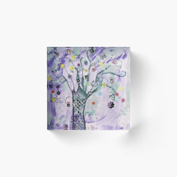 Tree of Fantasy Acrylic Block