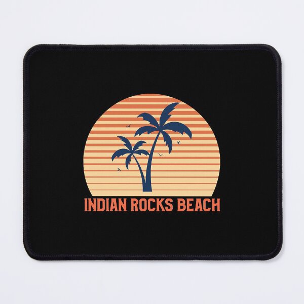 Item preview, Indian Rocks Beach Sunset, Orange and Blue Sun, for sunset lovers , Palm Trees designed and sold by GiddeonKryde.