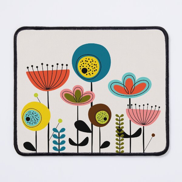 Item preview, Mid Century Flowers designed and sold by Amy VanMeter.