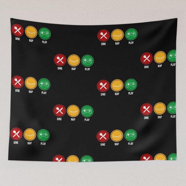 Item preview, Eat Sleep Game  designed and sold by VomHaus.
