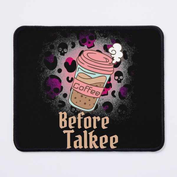 Item preview, Coffee before talkee leopard skull- funny coffee day designed and sold by Designs Of all kinds.