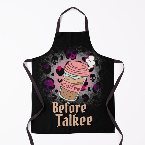 Item preview, Coffee before talkee leopard skull- funny coffee day designed and sold by Designs Of all kinds.