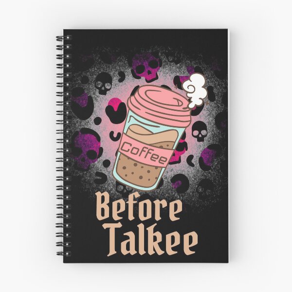 Item preview, Coffee before talkee leopard skull- funny coffee day designed and sold by Designs Of all kinds.
