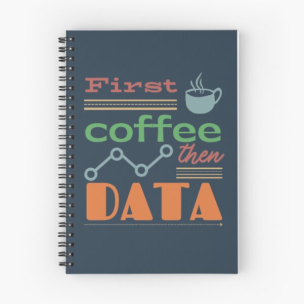 Artikelvorschau, Erst Kaffee, dann DATEN! entworfen und verkauft von iconic-unicorn.