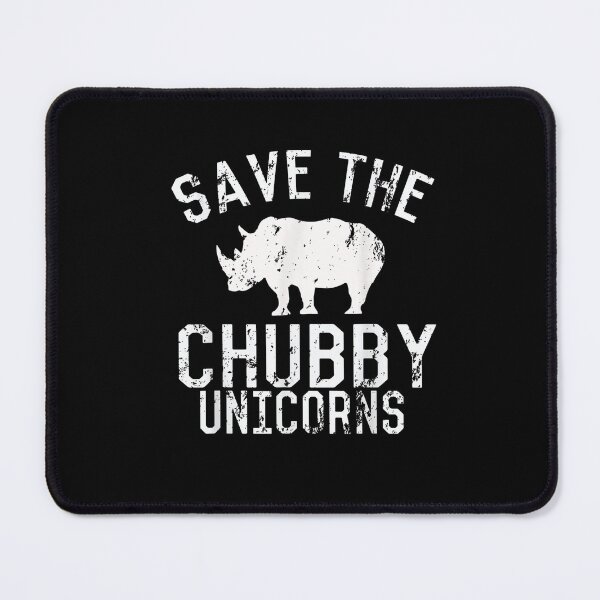 Item preview, Funny Save the Chubby Unicorns Fat Rhino Vintage designed and sold by MuratshiMana.