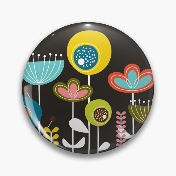 Item preview, Mid Century Flowers designed and sold by Amy VanMeter.