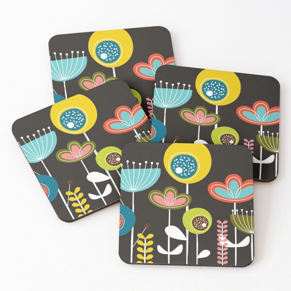 Item preview, Mid Century Flowers designed and sold by Amy VanMeter.
