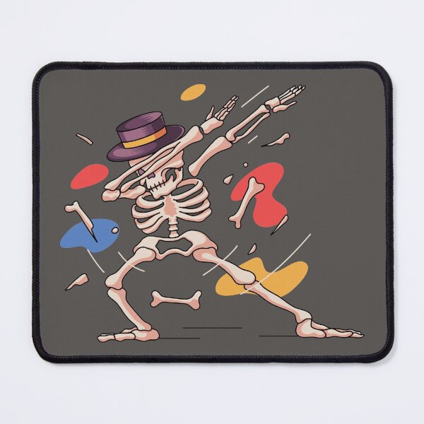 Item preview, Dabbing Spooky skeleton with top hat Funny Dab Halloween designed and sold by vhtrocate.