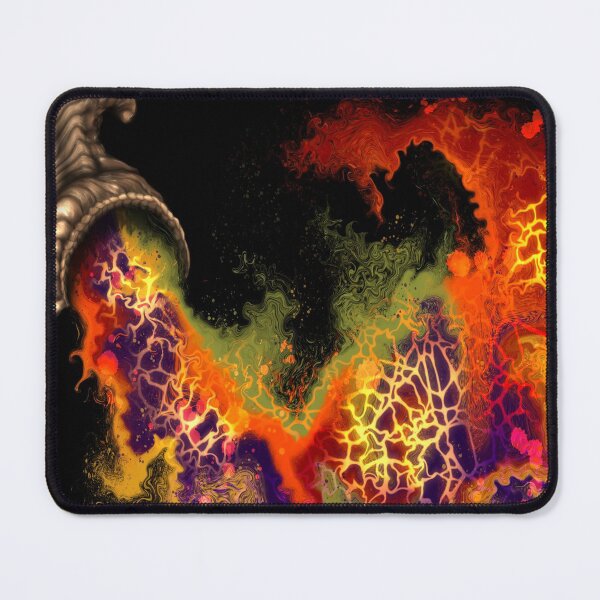Item preview, Cornucopia, abstract autumn digital fluid pour designed and sold by MayGreenAbgrall.