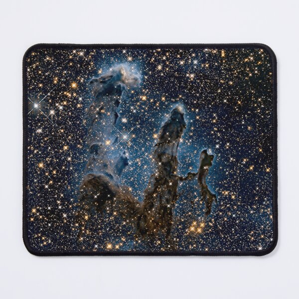 Item preview, Eagle Nebula’s Pillars of Creation / Hubble Telescope Photography in infrared light designed and sold by wild.geranium.design.
