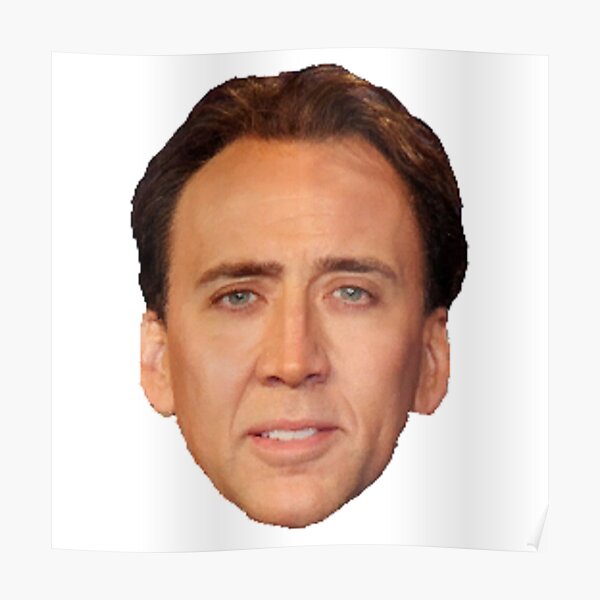 nic cage face shirt