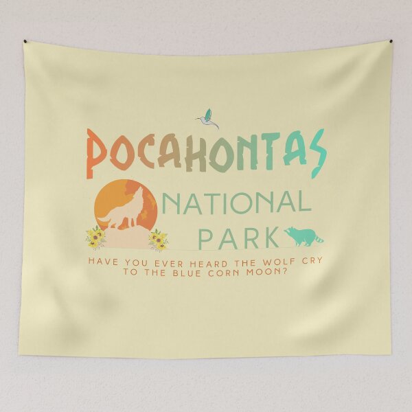 Item preview, Pocahontas National Park designed and sold by nvrland-novelty.