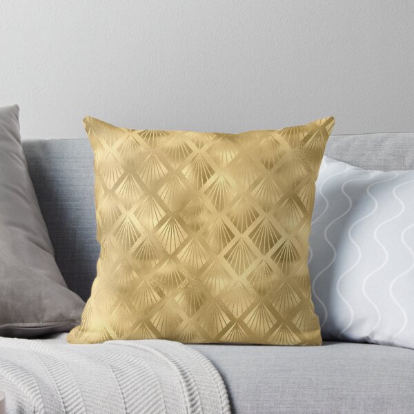 Item preview, Vintage gold geometric pattern  designed and sold by MagicStrawberry.
