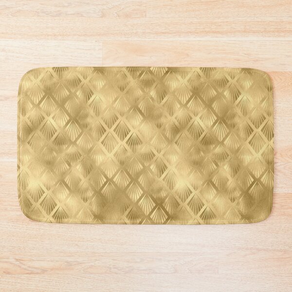 Item preview, Vintage gold geometric pattern  designed and sold by MagicStrawberry.