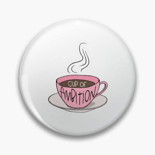 Item preview, cup of ambition 9 to 5 dolly, parton sticker designed and sold by kenzielemonis.