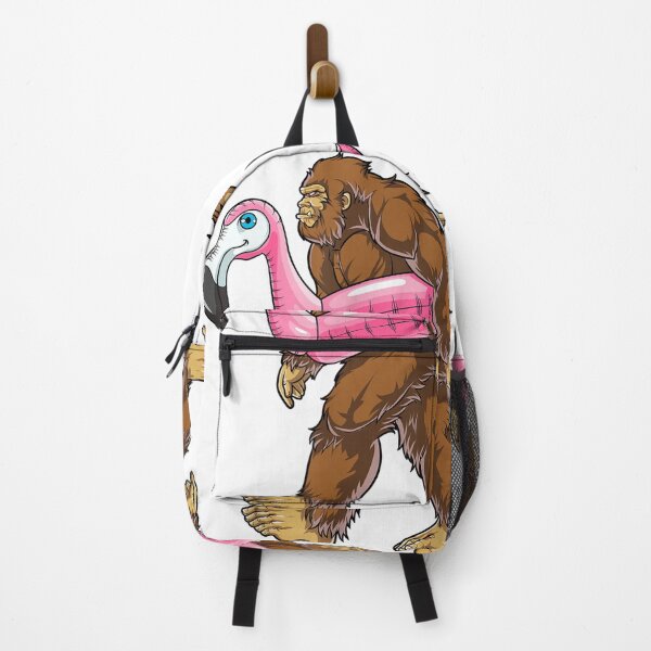 Item preview, Pool Party Bigfoot Flamingo T shirt Sasquatch Pink Float designed and sold by WarrenLotus.
