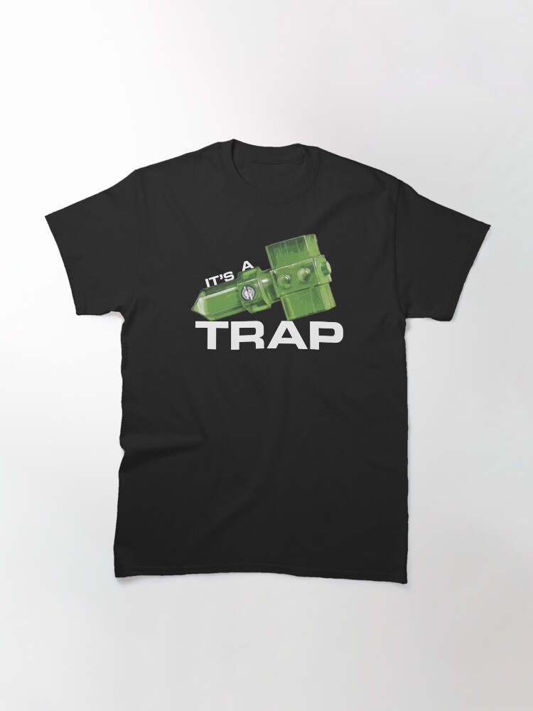 Thumbnail 2 of 7, Classic T-Shirt, It's a Trap - SCL designed and sold by Version33.