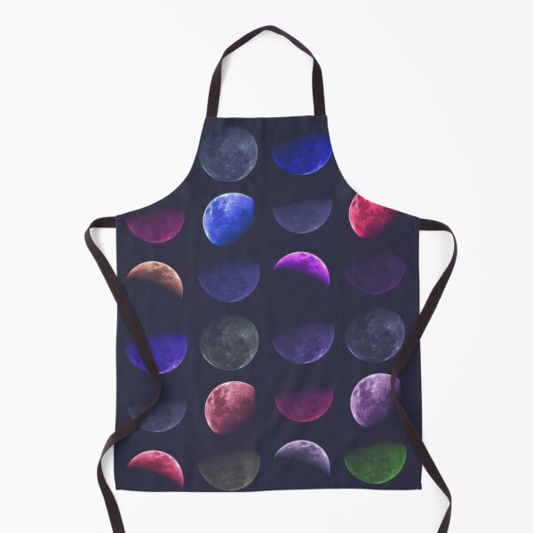 Item preview, colored moon designed and sold by Paradise Of Colors.
