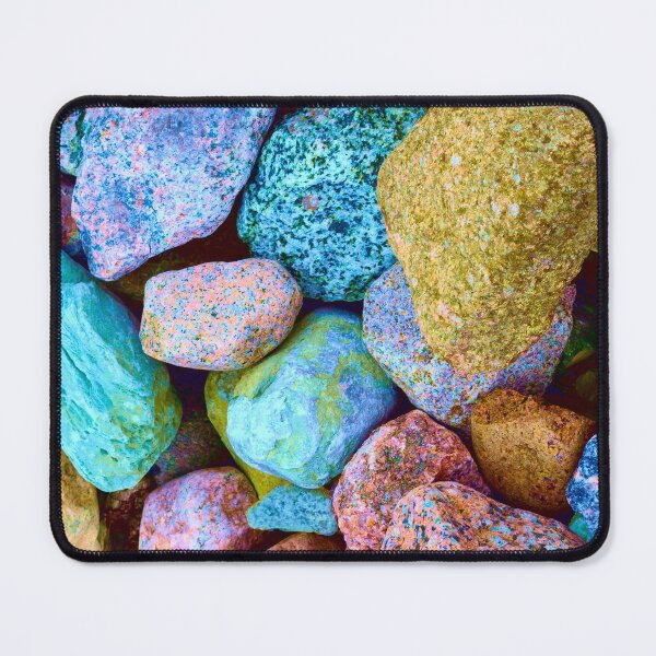 Item preview, Colorful Beach Pebbles Textural Beach Stones designed and sold by Ruby Jackson.