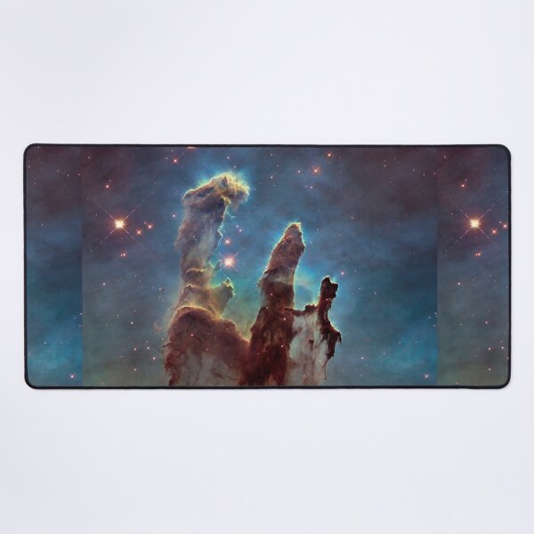Item preview, Eagle Nebula’s Pillars of Creation / Hubble Telescope Photography in visible light designed and sold by wild.geranium.design.