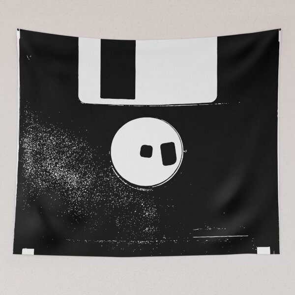 Item preview, Retro Music Player Computer Floppy Disk designed and sold by Spindriftmerch.