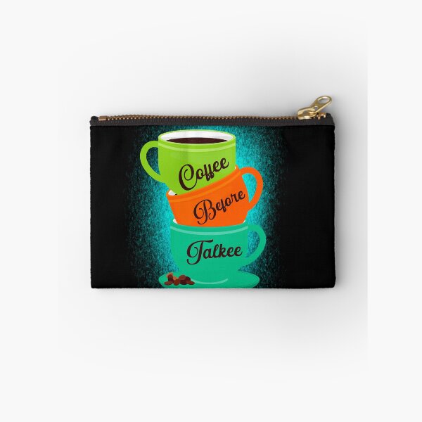 Item preview, Coffee before talkee bleach effect - funny coffee day designed and sold by Designs Of all kinds.