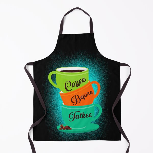 Item preview, Coffee before talkee bleach effect - funny coffee day designed and sold by Designs Of all kinds.