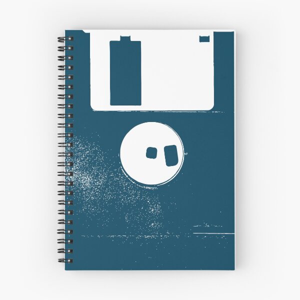 Item preview, Blue Retro Music Player Computer Floppy Disk designed and sold by Spindriftmerch.