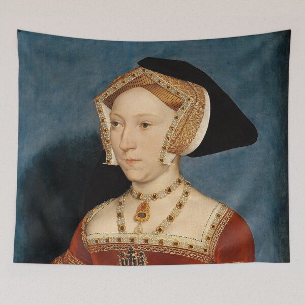 Item preview, Jane Seymour, Queen of England_Hans Holbein the Younger  German artist and printmaker (1497-1543) designed and sold by HomeGallery.