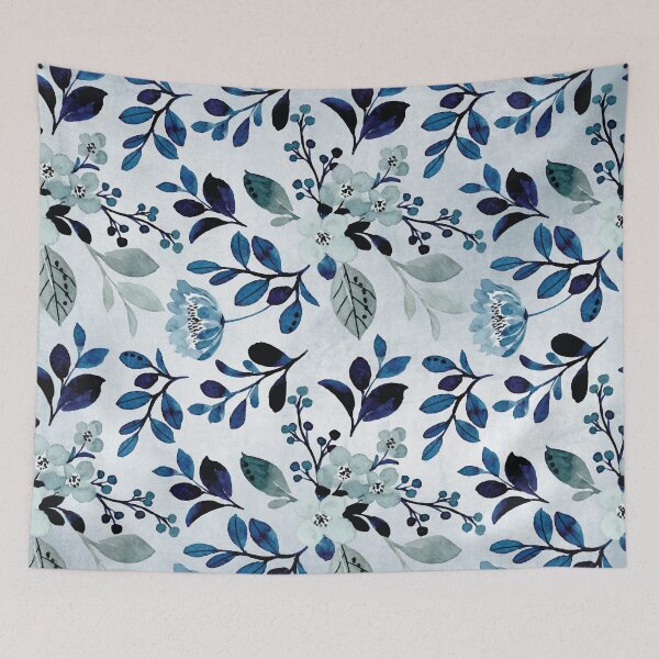Item preview, Blue Wildflower Mountain Meadows designed and sold by aprincessinsp.
