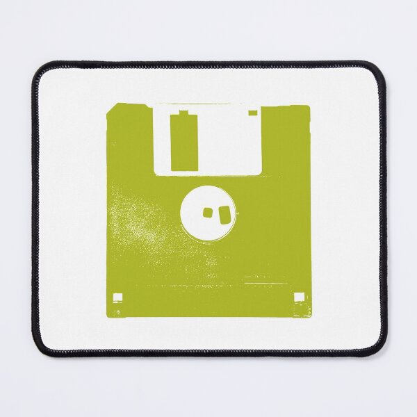 Item preview, Green Retro Music Player Computer Floppy Disk designed and sold by Spindriftmerch.