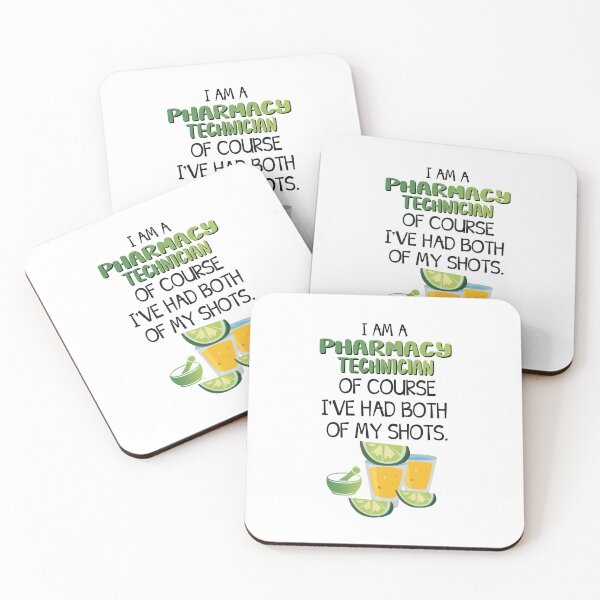 Item preview, I am a pharmacy technician of course i have had both of my shots  funny Tshirt   designed and sold by Ashley Parker.