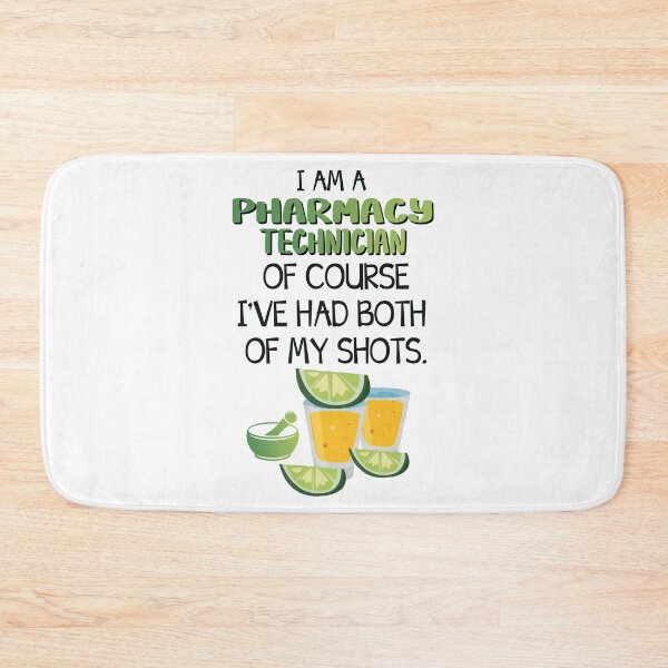 Item preview, I am a pharmacy technician of course i have had both of my shots  funny Tshirt   designed and sold by Ashley Parker.