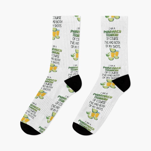Item preview, I am a pharmacy technician of course i have had both of my shots  funny Tshirt   designed and sold by Ashley Parker.