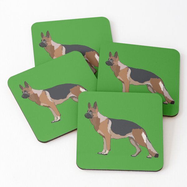 Item preview, German Shepherd (Black and Tan) designed and sold by TinkerandBone.