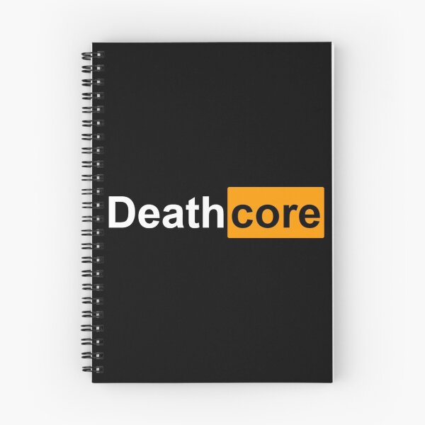Item preview, Deathcore Horny Parody Logo Sticker designed and sold by mcdowellde.