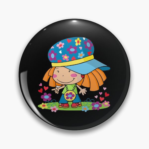 Item preview, Little hippie girl  designed and sold by GiddeonKryde.