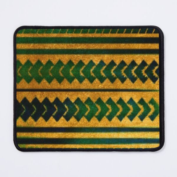 Item preview, Tribal Green and Gold designed and sold by MARIALOSA P.