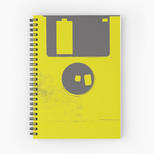 Item preview, Yellow Retro Music Player Computer Floppy Disk designed and sold by Spindriftmerch.