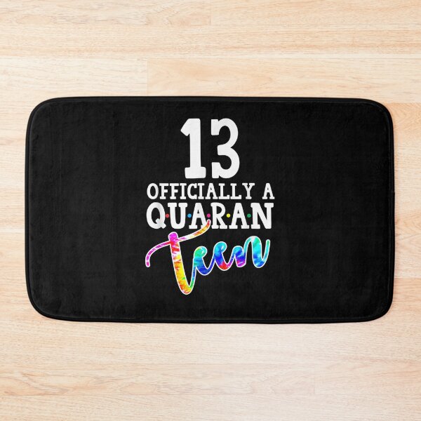 Item preview, Tie Dye 13th Officially a Quaran Birthday ager designed and sold by LochyshiArah.