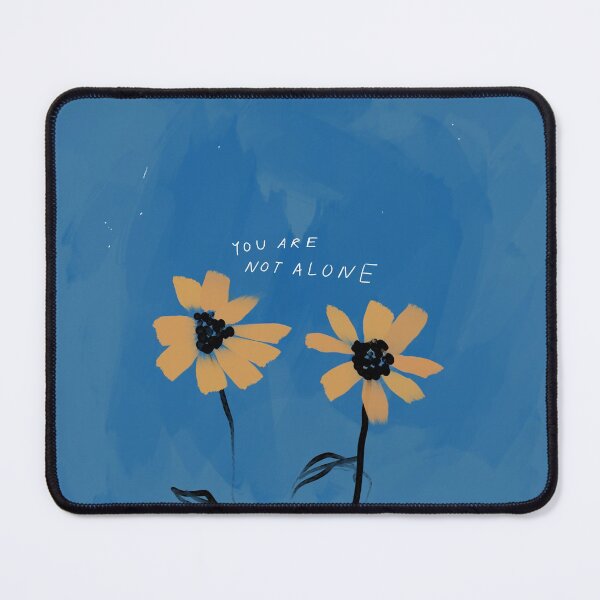 Item preview, You Are Not Alone - Friendship Flowers - Daisy Inspired - Blue Happy, Positive Aesthetic0 designed and sold by morgansgoods.