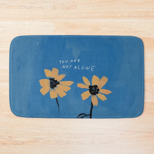 Item preview, You Are Not Alone - Friendship Flowers - Daisy Inspired - Blue Happy, Positive Aesthetic0 designed and sold by morgansgoods.